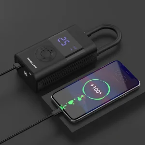 کمپرسور هوا و پاوربانک قابل حمل Powerology مدل PD065