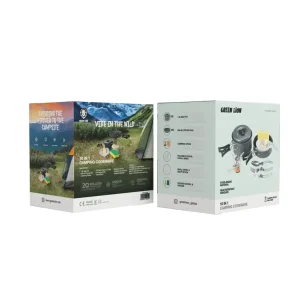 ست ظروف کمپینگ ۱۰ کاره Green Lion مدل Camping Cookware