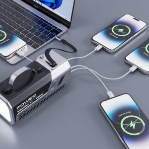 پاوربانک گرین‌ لاین مدل Green Lion Power Max 100W ظرفیت ۵۰۰۰۰ میلی‌آمپر