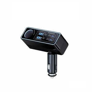 شارژر فندکی خودرو پاورولوژی مدل PWDA58BK