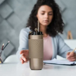 ماگ دوجداره لپرسو مدل Thermo Brew ظرفیت ۴۵۰ میلی‌لیتر مدل Lepresso Thermo Brew Insulated Tumbler 450ml