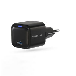 آداپتور پاورولوژی مدل GaN Charger PD 20W EU