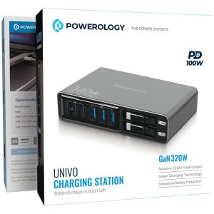 ایستگاه شارژ 100w پاورولوژی مدل Univo