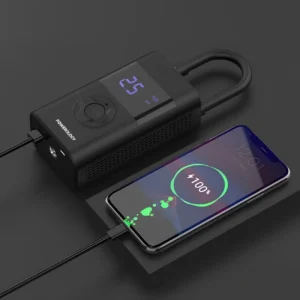 کمپرسور هوا و پاوربانک قابل حمل Powerology مدل PD065