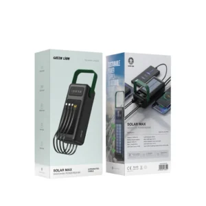 پاوربانک Green Lion مدل Solar Max ظرفیت 50000 میلی آمپر