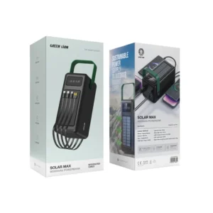 پاوربانک Green Lion مدل Solar Max ظرفیت 80000 میلی آمپر