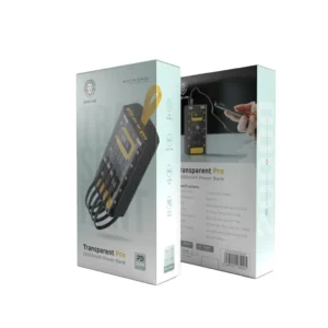 پاوربانک Green Lion مدل Transparent Pro ظرفیت ۲۰۰۰۰ میلی‌آمپر