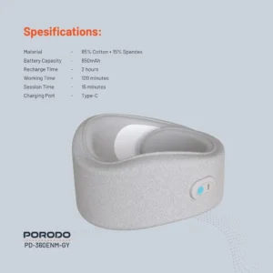 ماساژور گردن پرودو مدل  PD360ENM با کمپرس گرم