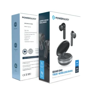 هندسفری بی سیم پاورولوژی مدل Quad ENC True-Wireless Buds