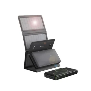 پاوربانک سولار گرین لاین مدل SolarMax ظرفیت 10000 میلی‌آمپر ساعت