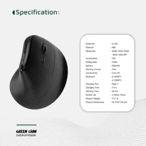 ماوس Green Lion مدل Ergo Grip
