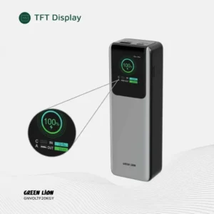 پاوربانک Green Lion مدل Voltura ظرفیت ۲۰۰۰۰ میلی‌آمپر