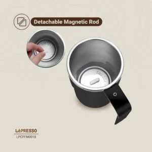 ماگ همزن‌ دار LePresso مدل Auto Stirring ظرفیت ۴۵۰ میلی‌لیتر