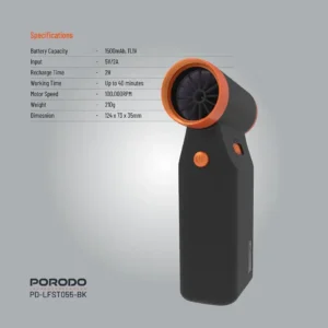 جت فن پرودو Porodo مدل Turbo Jet