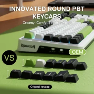 Redragon K686 RGB PRO 98-Key Wireless Gasket Keyboard | کیبورد مکانیکی ردراگون مدل K686 پرو RGB