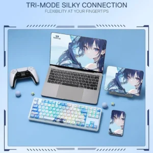 Redragon K707 RGB PRO 80% Gasket Wireless Keyboard | کیبورد مکانیکی ردراگون مدل K707 پرو RGB