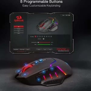 Redragon M690 PRO Wireless RGB Mouse | ماوس بی‌سیم ردراگون مدل M690 پرو RGB