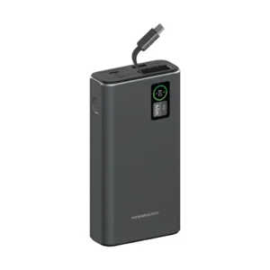 پاوربانک آلومینیومی پاورولوژی ۲۰۰۰۰ میلی‌آمپر ۶۵ وات مدل Powerology Aluminum Power Bank 20000mAh 65W