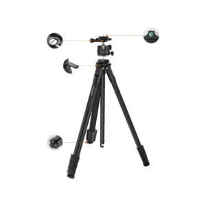 سهپایه آلومینیومی پرودو مدل اولترا لایت Porodo Ultra-Light Aluminum Tripod