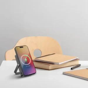 پاوربانک 10000 میلیآمپر پاورولوژی مگسیف مدل Powerology 10000mAh MagSafe Power Glass Surface Powerology
