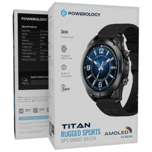ساعت هوشمند پاورولوژی مدل Titan Rugged Sports