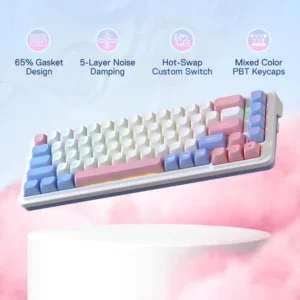 Redragon K709 PRO 65% Wireless Gasket RGB Keyboard | کیبورد مکانیکی ردراگون مدل K709 PRO