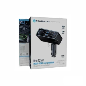 شارژر فندکی خودرو پاورولوژی مدل PWDA58BK