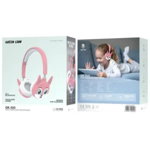 هدفون بی‌سیم کودک گرین لاین مدل Green Lion Kids Wireless Headphone GK-500
