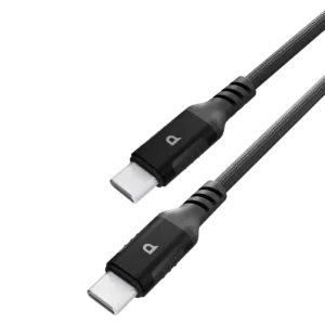 کابل پاورولوژی مدل Powerology Power Sync Weave USB-C to USB-C Cable PC020 60W 1.2M