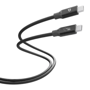 کابل USB-C به USB-C پاورولوژی مدل Powerology Power Sync Weave USB-C to USB-C Cable PC029 240W 2M