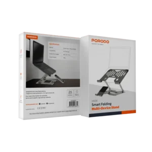 استند تاشو چندکاره پرودو مدل Porodo Smart Folding Multi-Device Stand HS09