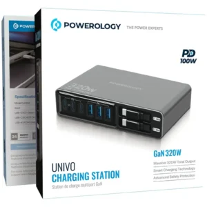 ایستگاه شارژ 100w پاورولوژی مدل Univo